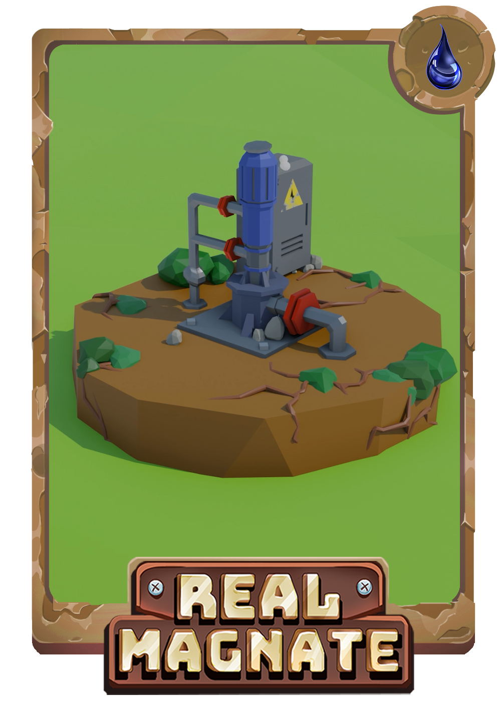 RARE OIL RIG